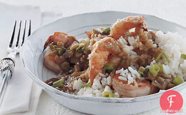 Stufato di gamberi Cajun