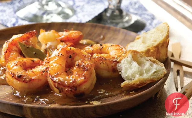 Gamberetti alla griglia di New Orleans