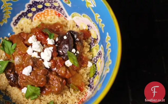 Stufato di agnello alla greca