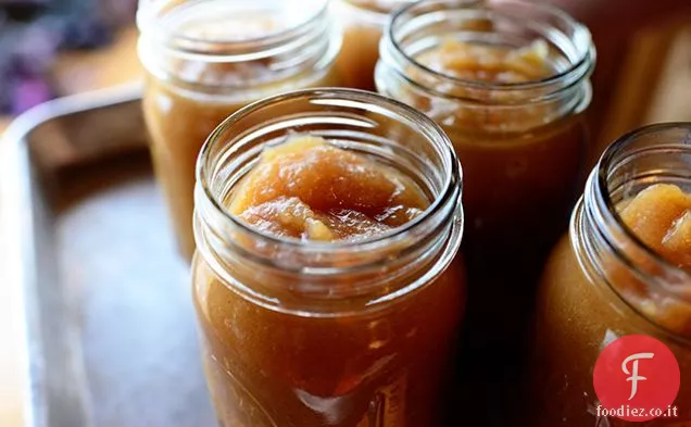 Salsa di mele fatta in casa