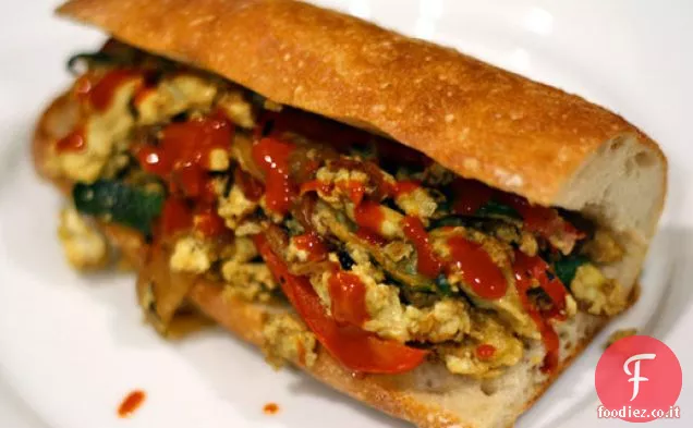 Panino al pepe e uova