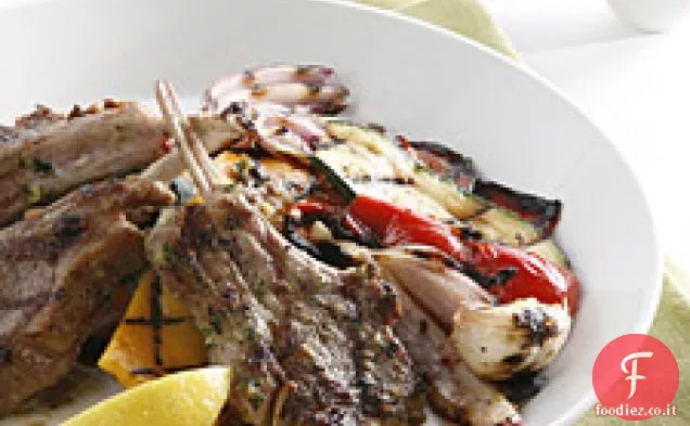 Costolette di agnello con Citronella e zenzero