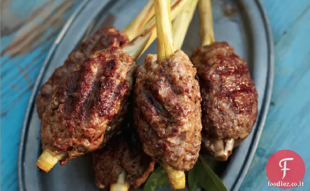 Tortini di salsiccia di anatra e citronella