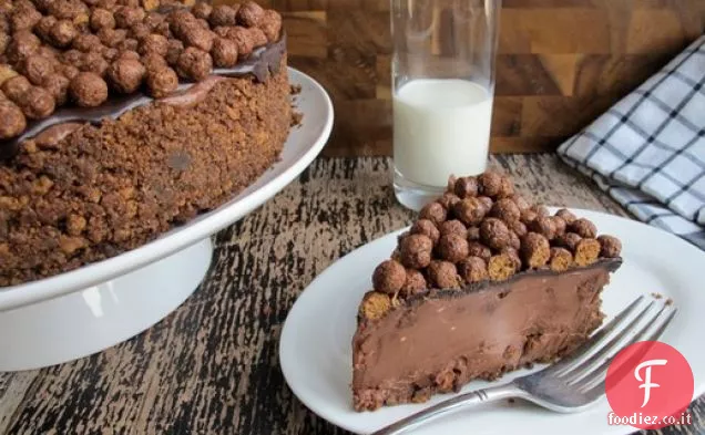 No-Bake Chocolatey Cocoa Puffs® Cheesecake