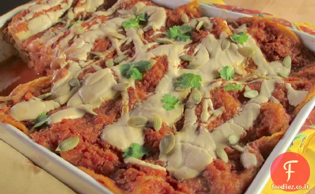 Nirvana Enchilada Casseruola