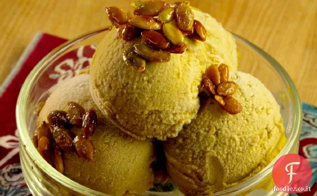 Torta di zucca Gelato