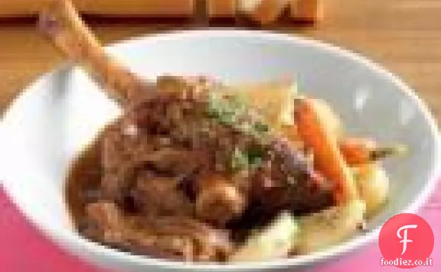 Stinchi di agnello stufati