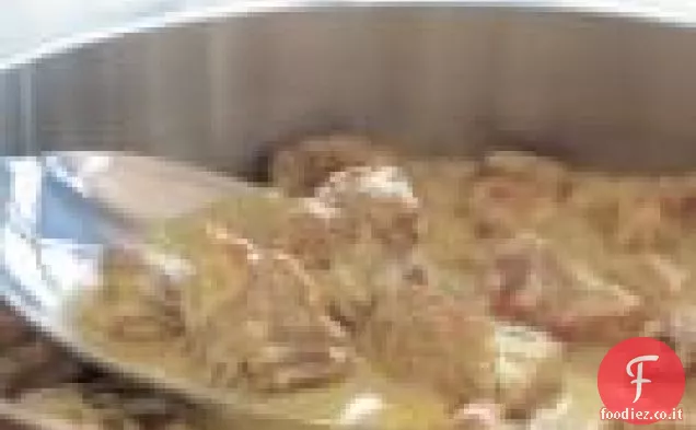 Agnello brasato indiano