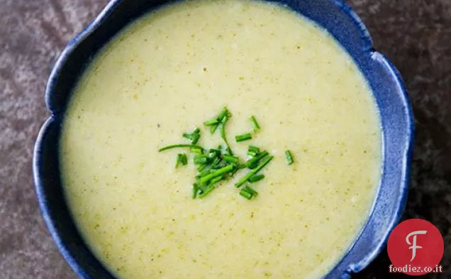 Zuppa di broccoli e mele