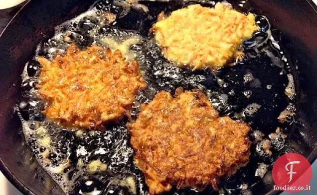 Latkes di patate dolci senza glutine
