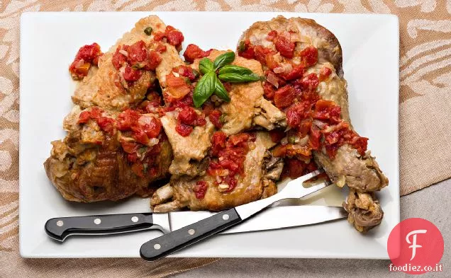 Ora fate questo: Carne Scura Tacchino alla Cacciatora Ricetta