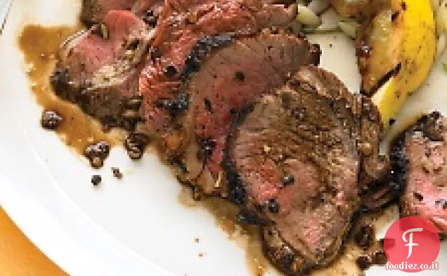Coscia di Agnello aromatizzata al burro