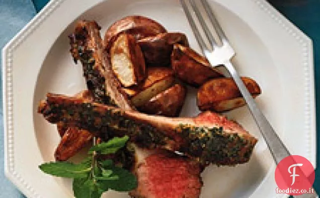 Arrosto di agnello alla menta