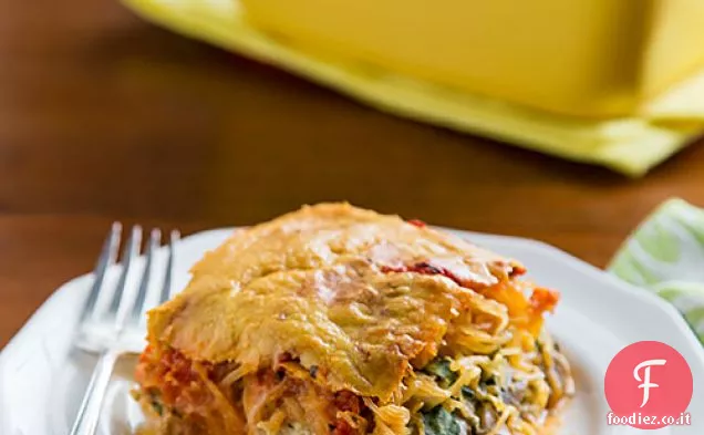 Spaghetti Zucca Pesto Lasagne