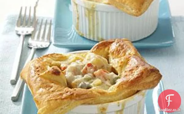 Potpies individuali di tacchino