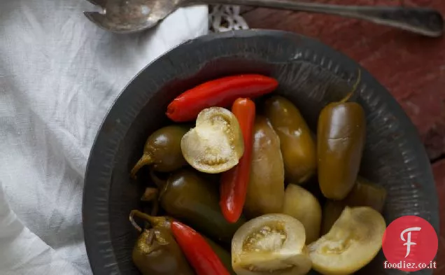 Pomodori verdi fermentati