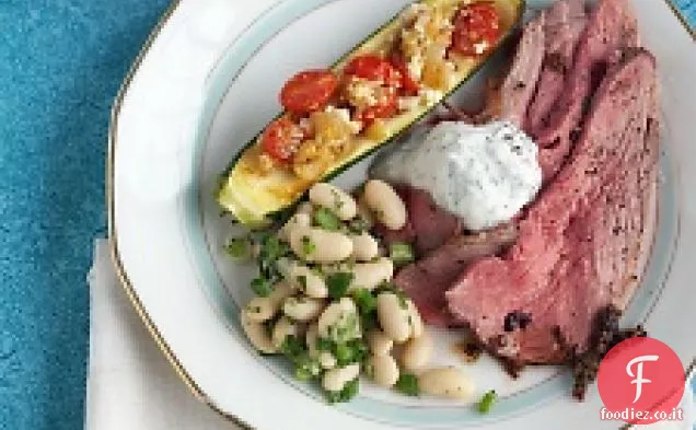 Agnello Arrosto con Aglio e Origano