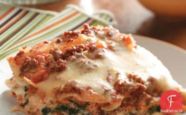 Lasagne agli spinaci Alfredo