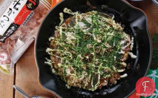 Osaka-Stile Okonomiyaki Da ' giapponese Soul Cooking