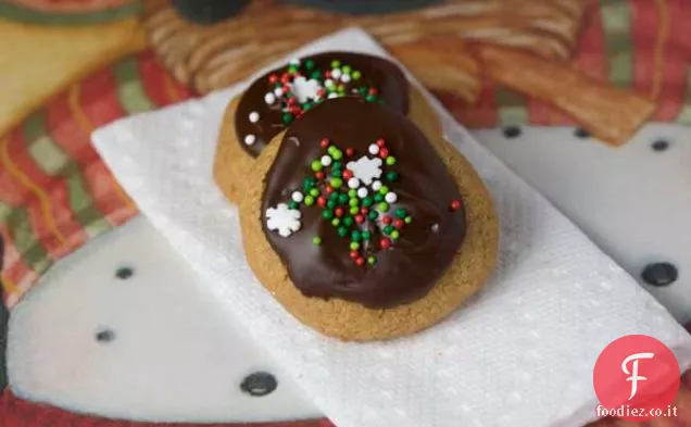 Biscotti al burro di arachidi senza farina con fruste Jif