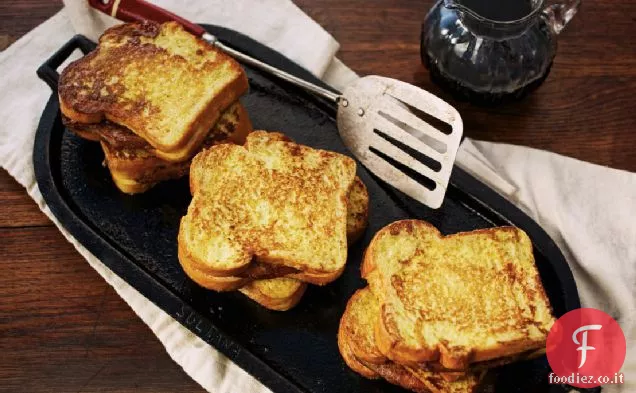 Braciola di maiale-Ricetta toast francese ripiena