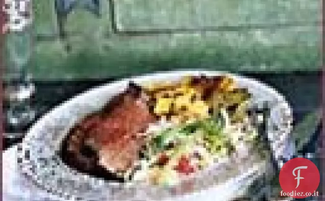 Jerked gamba di agnello