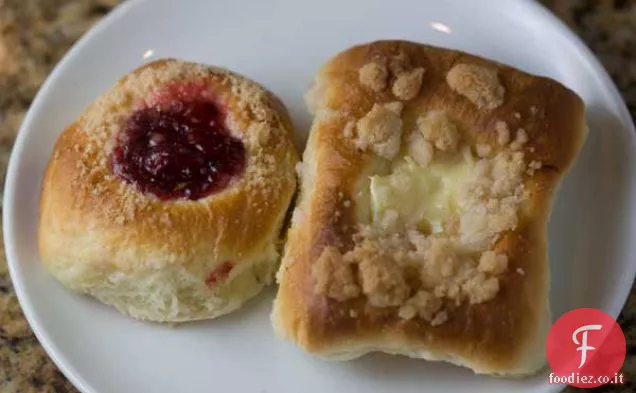 Kolaches con pasta di panna acida