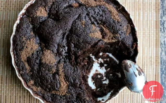 5 Minuti Fudgy Torta al cioccolato forno a microonde