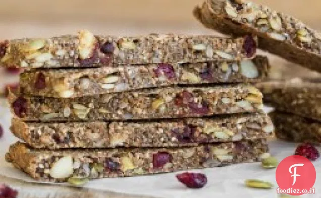 Barrette di muesli al forno morbide + gommose senza zucchero
