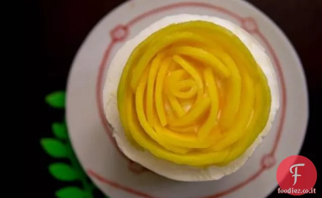 Torta Mousse di Mango con Cocco D'Acquoise