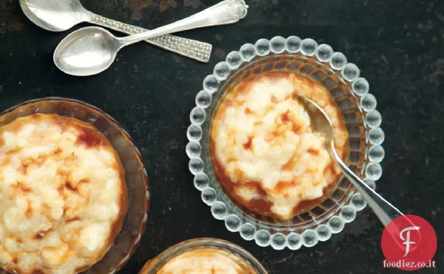 Ricetta budino di riso al caramello