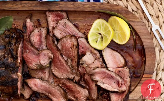 Coscia di agnello in stile greco