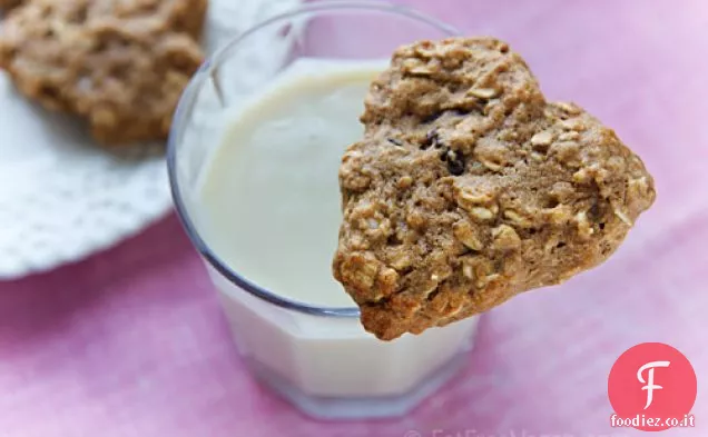 Biscotti di farina d'avena banana-acero