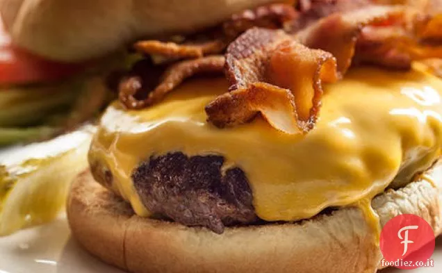 Cheeseburger di pancetta