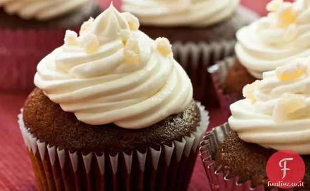 Cupcakes allo zenzero fresco