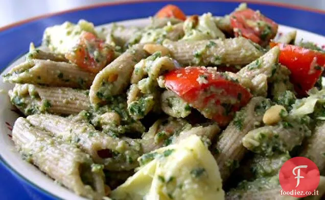 Insalata di pasta al Pesto di carciofi