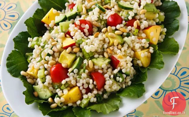 Pilaf estivo di cuscus israeliano