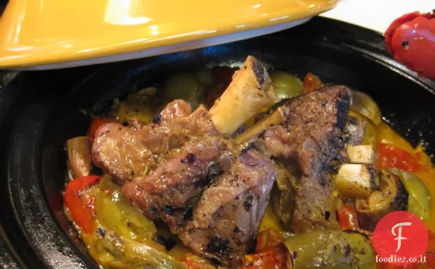Stinchi di Agnello al limone con carciofi