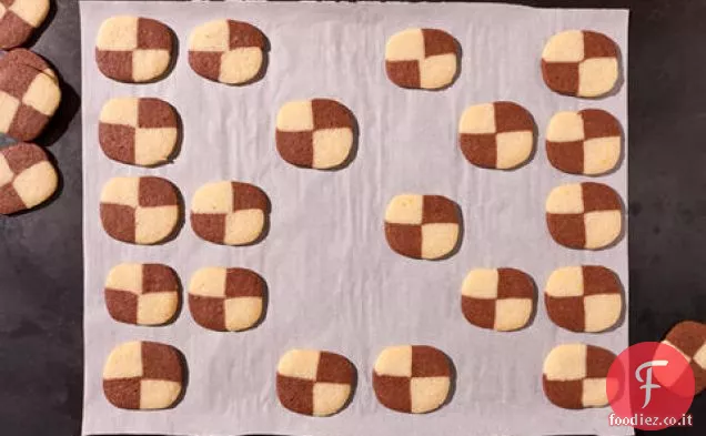 Biscotti a scacchiera