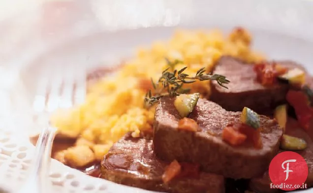 Agnello arrosto con Senape di Digione e Timo