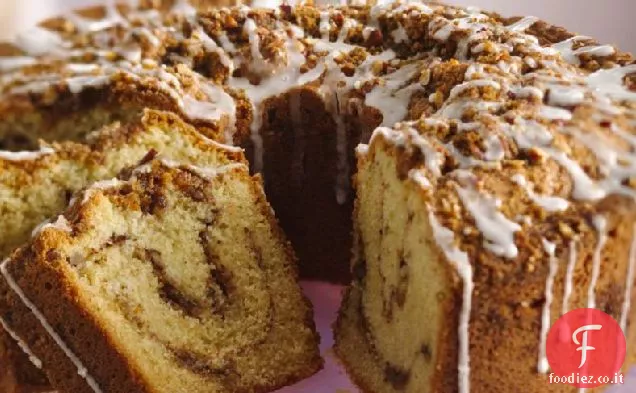 Torta classica al caffè con panna acida