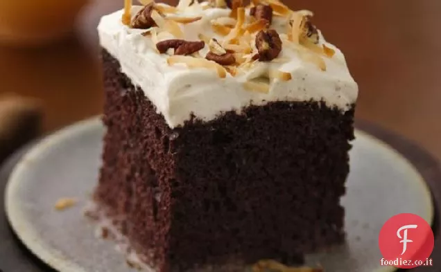 Torta al rum al cioccolato