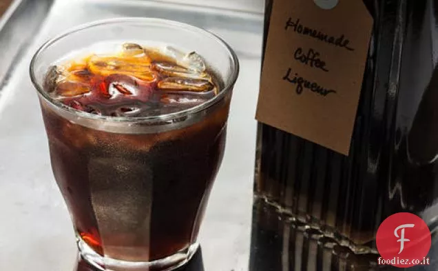 Liquore al caffè fatto in casa