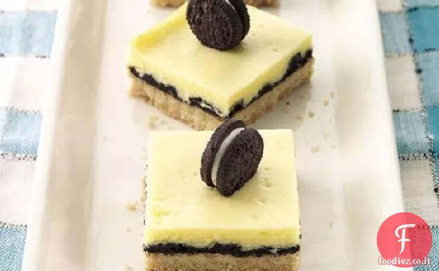 Cookie-Barrette di cheesecake
