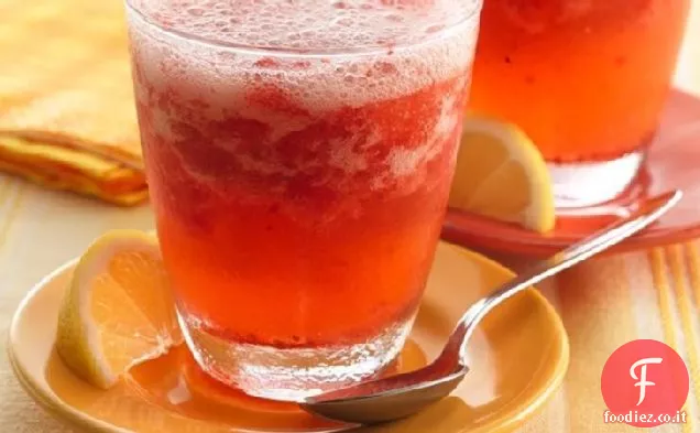Frizzante Fragola-Limonata Granita