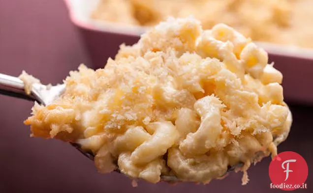 Maccheroni al forno e formaggio facili