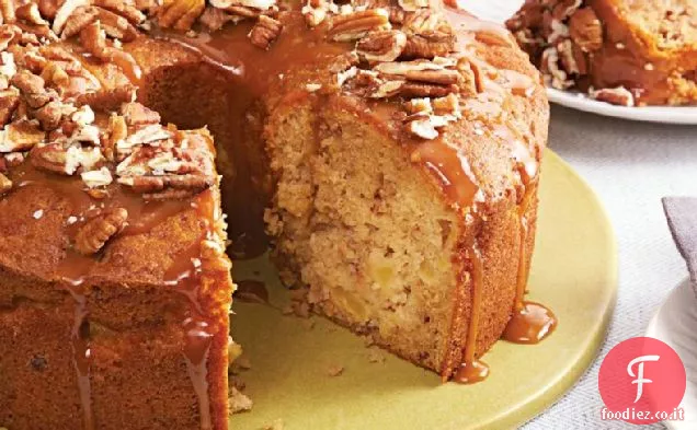 Torta di mele al caramello salato