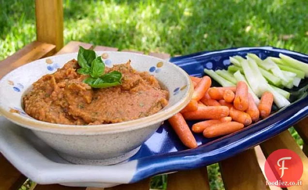 Salsa di fagioli di pomodoro arrostita