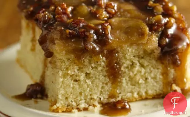 Torta di mele al caramello caldo senza glutine