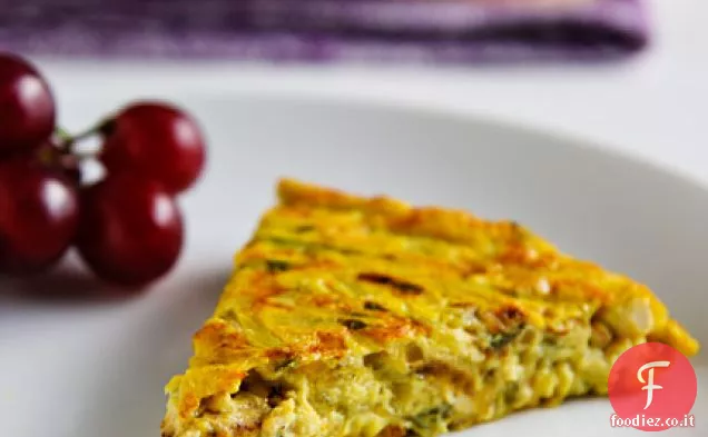 Frittata di Zucchine vegane